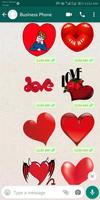 WaStickerApps Romantic 💕 Love Stickers 2020 capture d'écran 1
