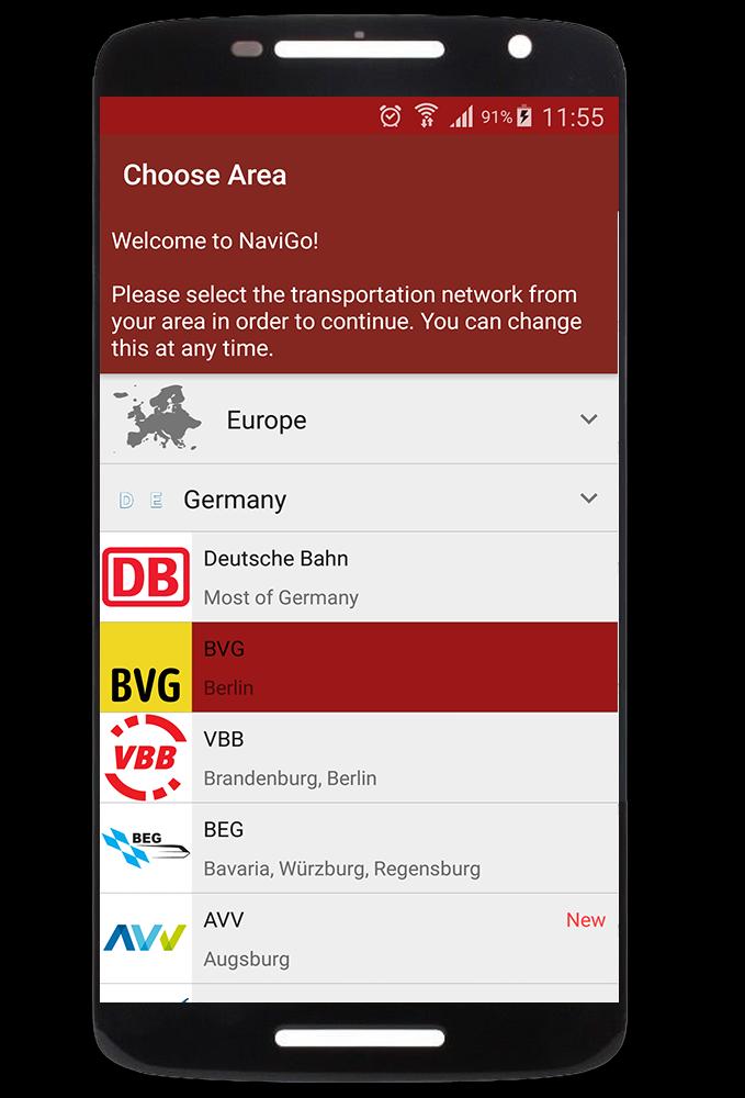 NaviGo Germany - DB Route Metro timetable Train for Android - APK Download