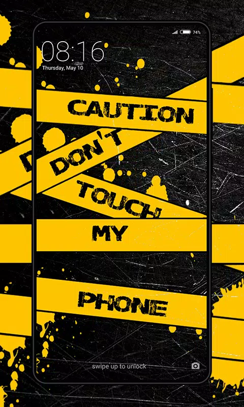 Don't Touch My Phone Wallpaper APK pour Android Télécharger