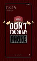 Don't Touch My Phone Wallpaper capture d'écran 2