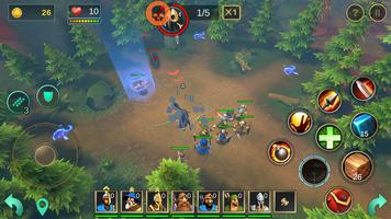 King's Knights Rush ảnh chụp màn hình 1