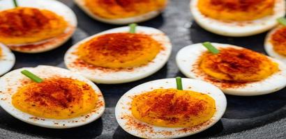 Pumpkin Deviled Eggs Recipe স্ক্রিনশট 1