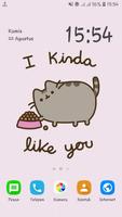 Pusheen : Cute Cat Wallpaper ภาพหน้าจอ 1