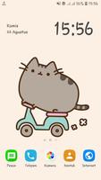 Pusheen : Cute Cat Wallpaper スクリーンショット 2
