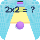 APK Math Ball Run 2048 - going sky