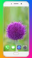 Purple Flower Wallpaper imagem de tela 2