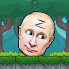 Putin head adventure icon