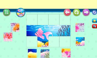 Puzzle for kids: Animals Fishy скриншот 1