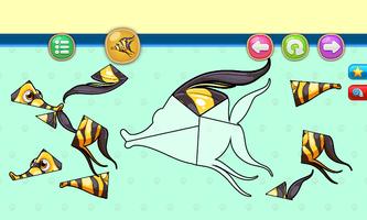 Puzzle for kids: Animals Fishy 截圖 2