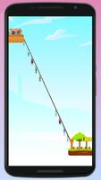 ROPE RESCUE ZIPLINE – UNIQUE PUZZLE GAME ảnh chụp màn hình 2