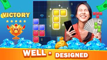 Puzzle Gem Block : Win Rewards โปสเตอร์