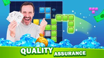 Puzzle Gem Block : Win Rewards تصوير الشاشة 2