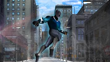 Pantera voadora herói cidade imagem de tela 3