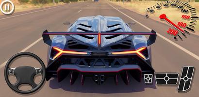 Veneno Roadster Supercar Simul Affiche