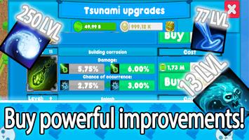 Idle Tycoon: Tsunami clicker اسکرین شاٹ 2