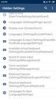 Hidden Settings स्क्रीनशॉट 3