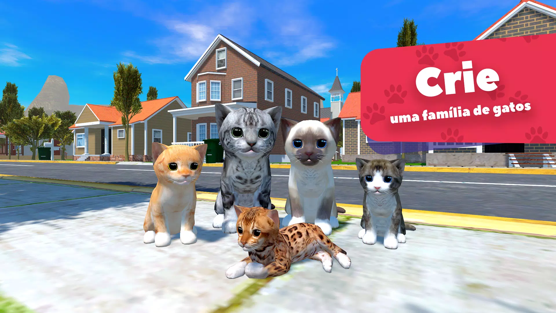 Jogos de gato simulador de gato gatinho versão móvel andróide iOS apk  baixar gratuitamente-TapTap