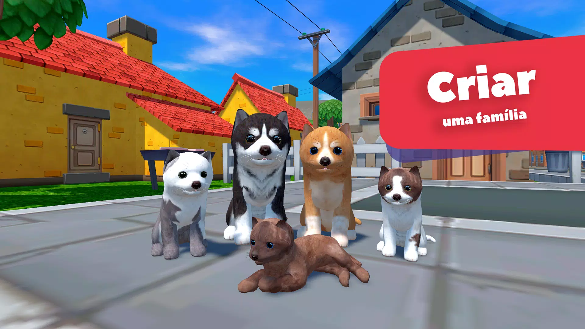 Download do APK de Meu Cachorro Fofo - Jogo de Cuidar do Animal