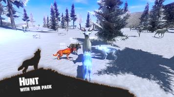 Wolf Simulator - Animal Games الملصق