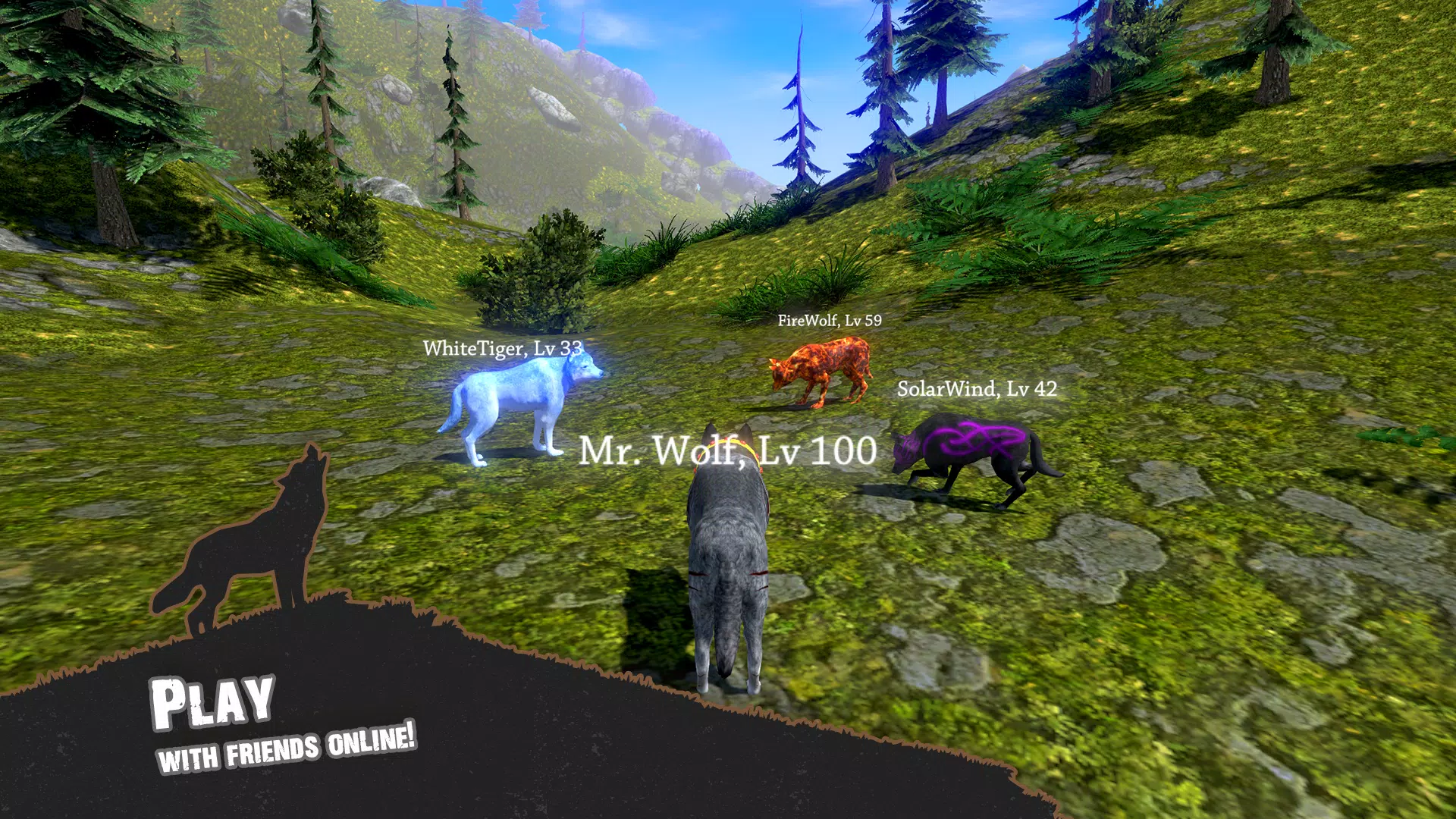 Download do APK de Jogo de Sobrevivência em Caça Animal - Wolf Sim para  Android