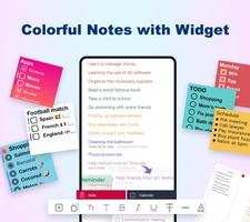 Notepad - Color Notes, Lists Plakat