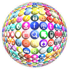 PM Browser: all in one Social Media, Entertainment icône