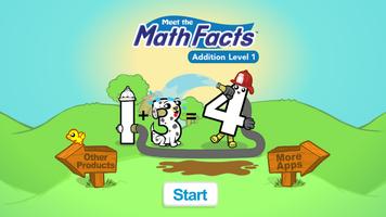 Meet the Math Facts 1 - Game poster