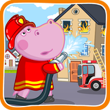 Pompier Hippo: Héros de ville icône