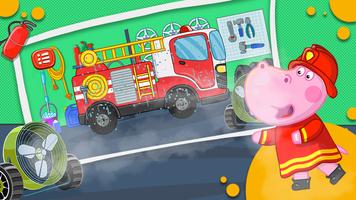 Pompier Hippo: Héros de ville Affiche