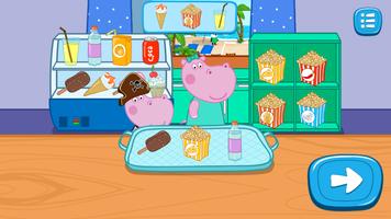 Cafe Hippo: किड्स कुकिंग गेम स्क्रीनशॉट 1