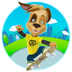 Pooches: Skateboard icono
