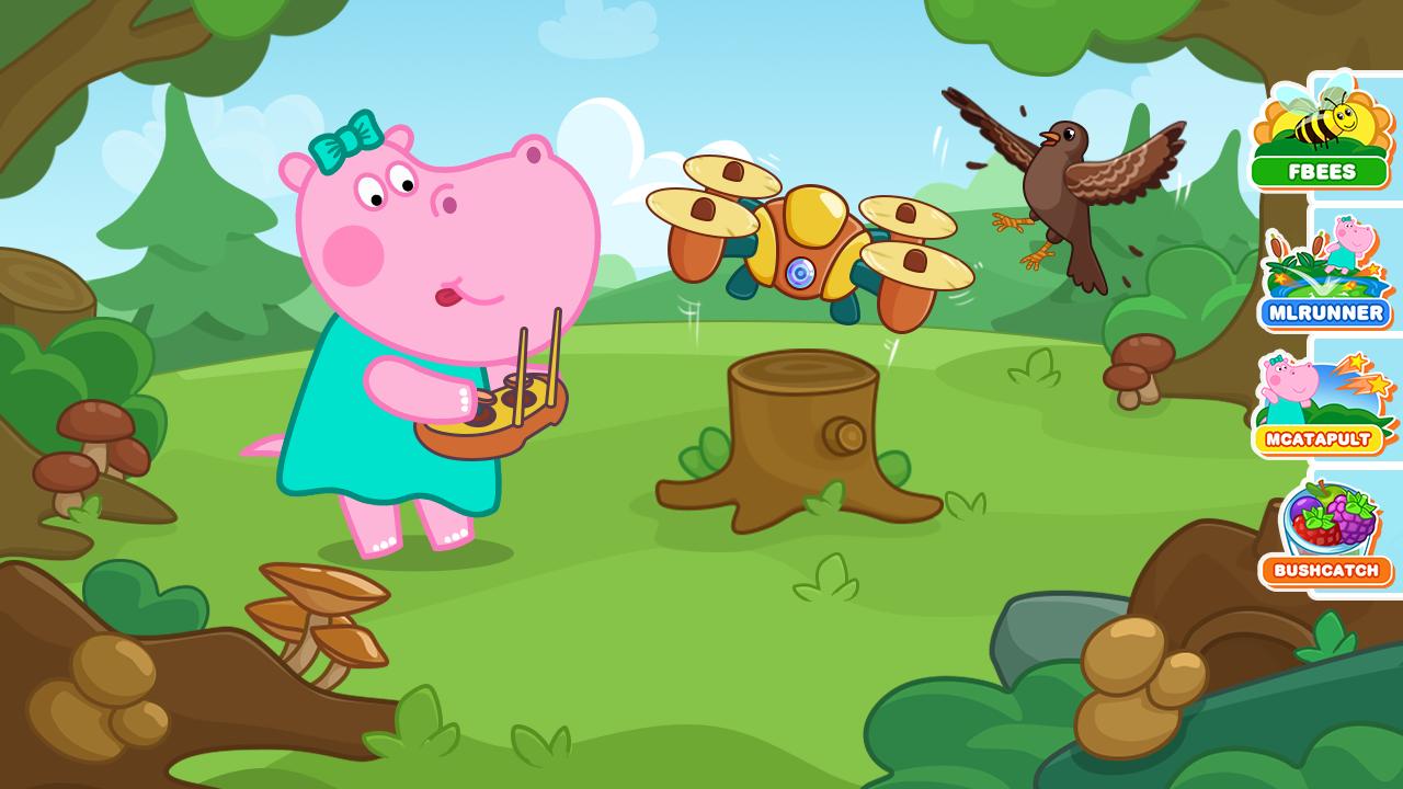 Descarga de APK de Hippo: Mini-juegos para niños para Android