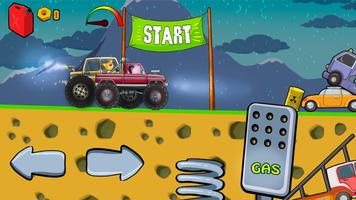 Kids Monster Truck Racing Game پوسٹر