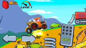 Kids Monster Truck Racing Game اسکرین شاٹ 2