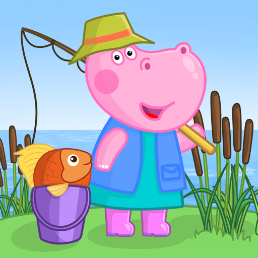 Pesca com Hippo: Pescar