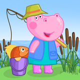 Fishing Hippo: Catch fish