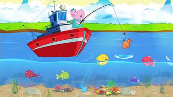 カバとの釣り：魚を捕まえる スクリーンショット 3