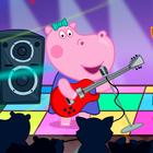 Queen Party Hippo: Music Games icon