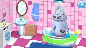 Pets care: Bath time اسکرین شاٹ 1