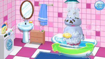 Pets care: Bath time اسکرین شاٹ 2