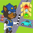 Puppy Patrol: trafic  voitures APK