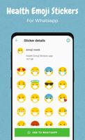 Health Emoji Stickers تصوير الشاشة 3