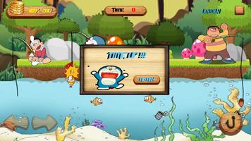 Cat Mon Fishing and Run پوسٹر