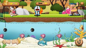 Cat Mon Fishing and Run اسکرین شاٹ 2