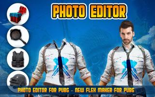 Photo Editor for PUBG - New Men suit editor Affiche