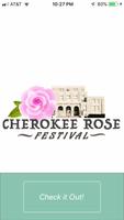 Cherokee Rose Festival الملصق