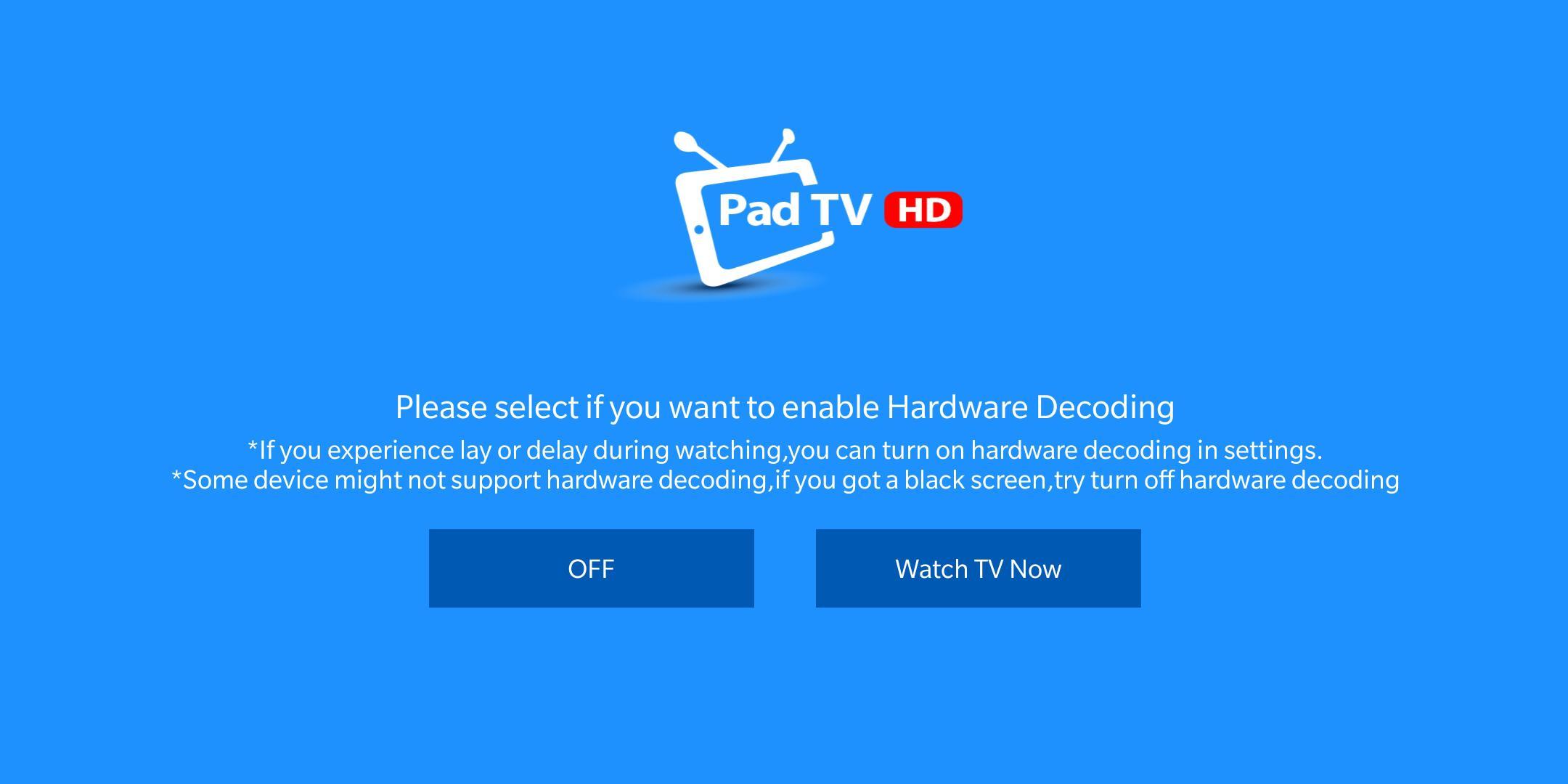 PadTV HD for Android - APK Download