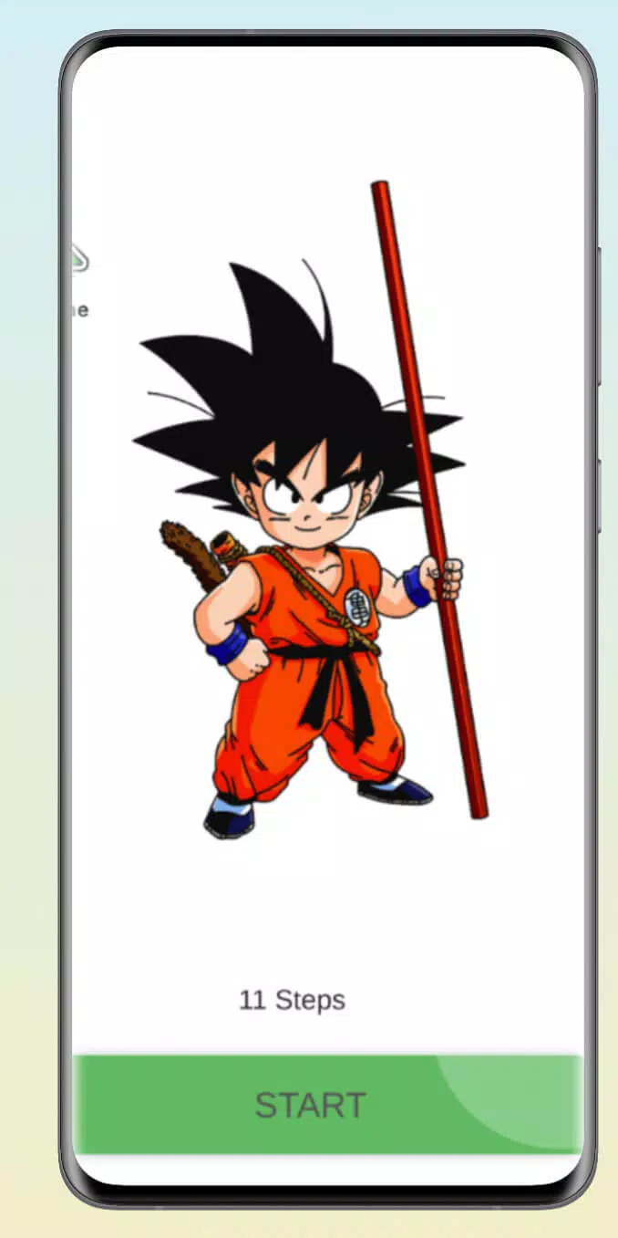 Download do APK de Novo Desenho Fácil Goku E Amigos para Android