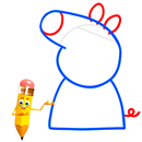 How to draw pepa APK