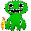 How to draw garten  banbam